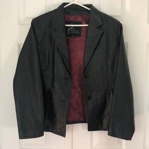 Leather jacket